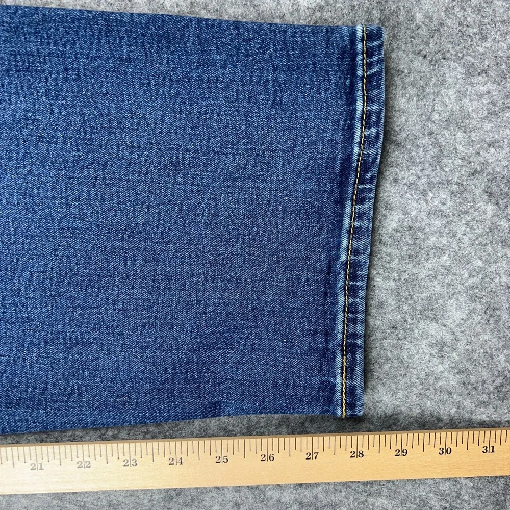 Levi's 501 Jeans Men‎ 40x30 Blue Straight Leg Regular Button Fly Stretch Denim